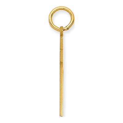 14K Yellow Gold Number 72 Charm – view 2