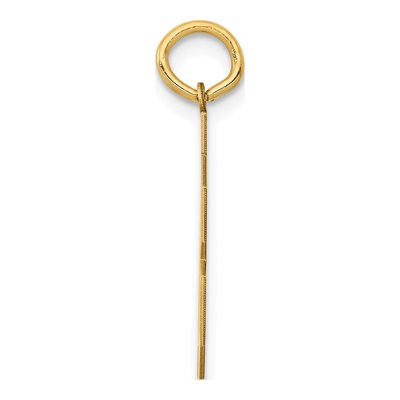 14K Yellow Gold Number 78 Charm – view 2
