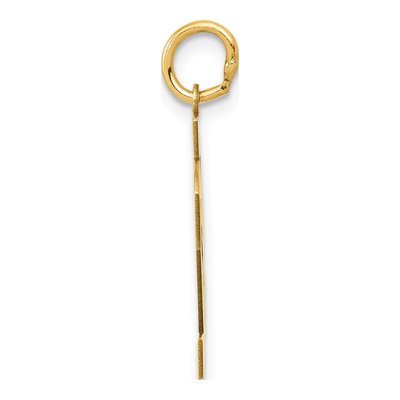 14K Yellow Gold Number 82 Charm – view 2