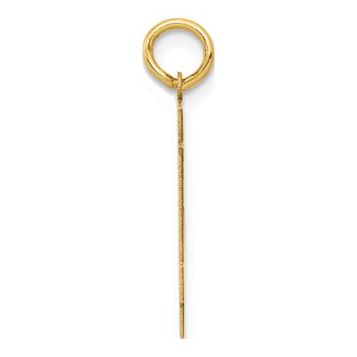 14K Yellow Gold Number 84 Charm – view 2
