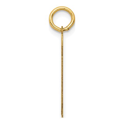 14K Yellow Gold Number 90 Charm – view 2