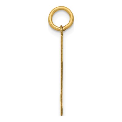 14K Yellow Gold Number 97 Charm – view 2