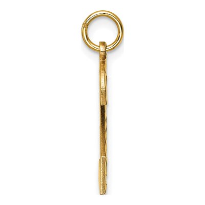 14K Yellow Gold Number 2 Charm – view 3
