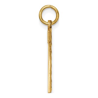 14K Yellow Gold Number 7 Charm – view 3