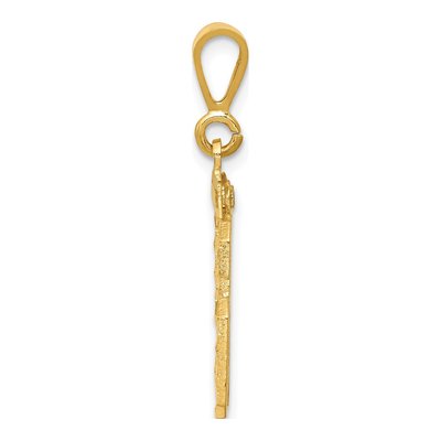 14K Yellow Gold Number 96 Charm – view 2