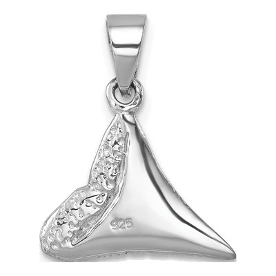 Sterling Silver Shark Tooth Pendant – view 4