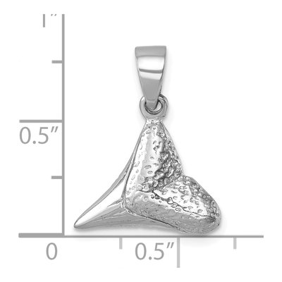Sterling Silver Shark Tooth Pendant – view 6