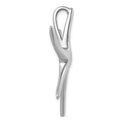 Sterling Silver Starfish Slide Pendant – view 3
