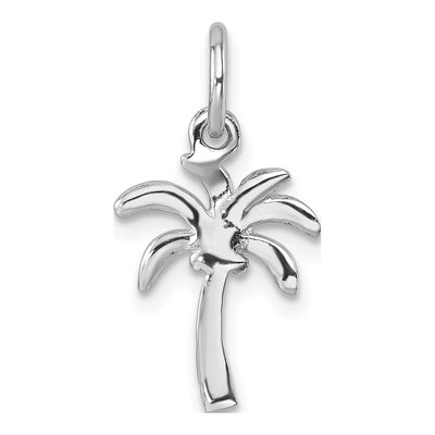 Sterling Silver Palm Tree Pendant – view 4