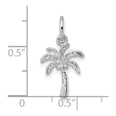 Sterling Silver Palm Tree Pendant – view 6