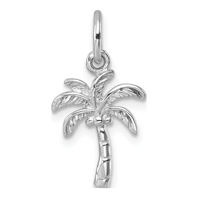 Sterling Silver Palm Tree Pendant
