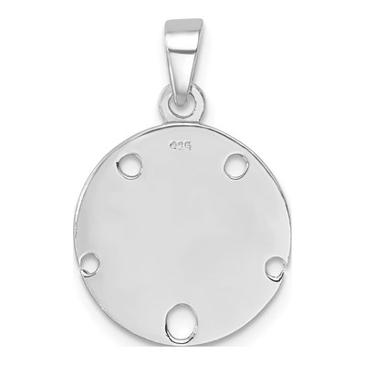 Sterling Silver Sand Dollar Pendant – view 4