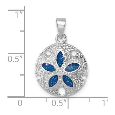 Sterling Silver Sand Dollar Pendant – view 6