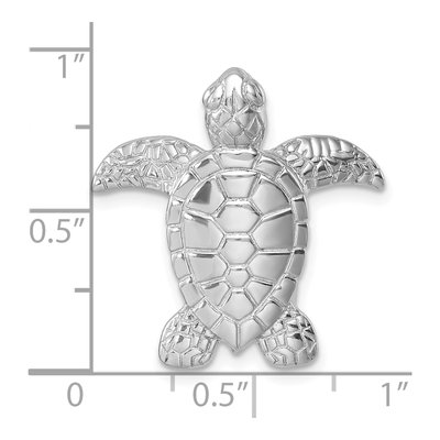 Sterling Silver Turtle Charm – view 6
