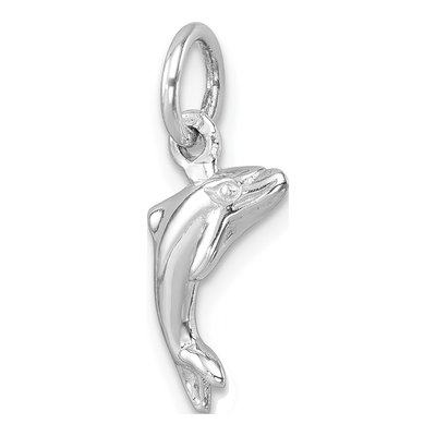 Sterling Silver Dolphin Pendant – view 5