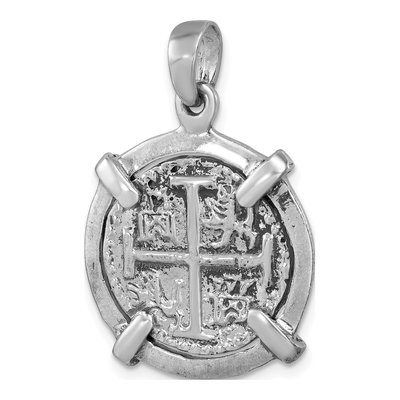 Sterling Silver Medieval Coin Pendant – view 5