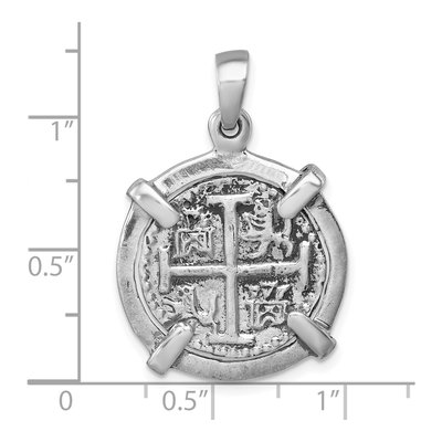 Sterling Silver Medieval Coin Pendant – view 6