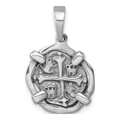 Sterling Silver Medieval Coin Pendant