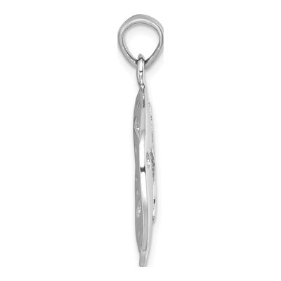 Sterling Silver Sand Dollar Pendant – view 3