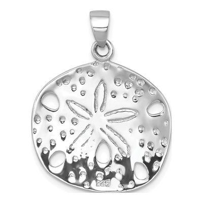 Sterling Silver Sand Dollar Pendant – view 4