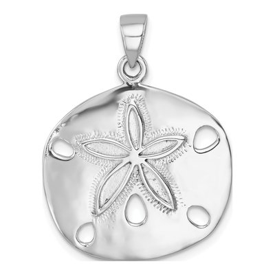 Sterling Silver Sand Dollar Pendant