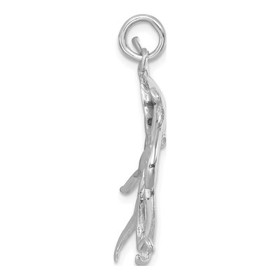 Sterling Silver Octopus Pendant – view 3