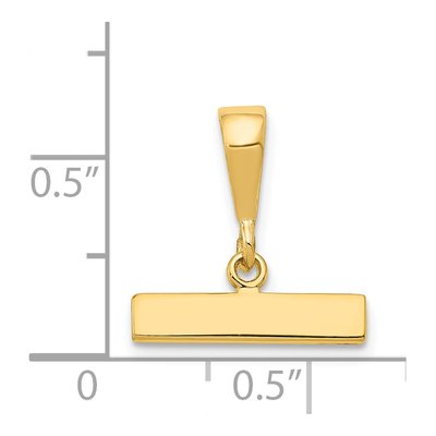 14K Yellow Gold Large Top Pendant – view 5