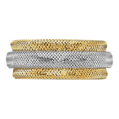 14K Yellow Gold Stretch Ring – view 5