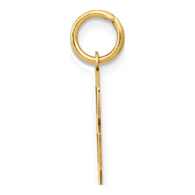 14K Yellow Gold Small Number 8 Pendant – view 3