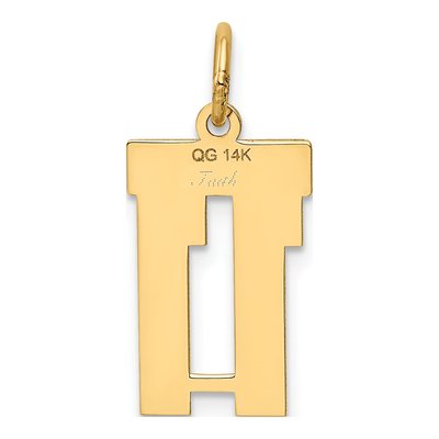 14K Yellow Gold Small Number 11 Pendant – view 4