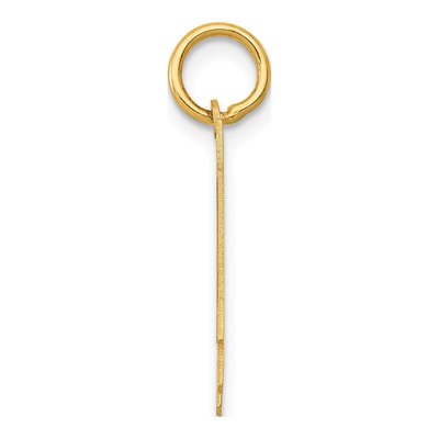 14K Yellow Gold Small Number 14 Pendant – view 3