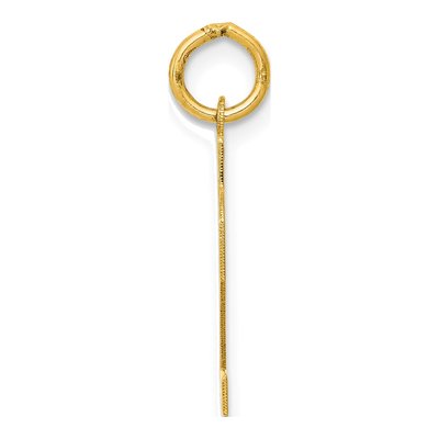 14K Yellow Gold Number 22 Charm – view 3