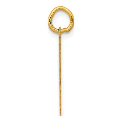 14K Yellow Gold Number 28 Charm – view 2