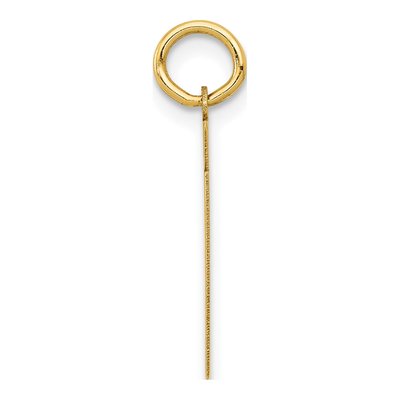 14K Yellow Gold Number 61 Charm – view 3