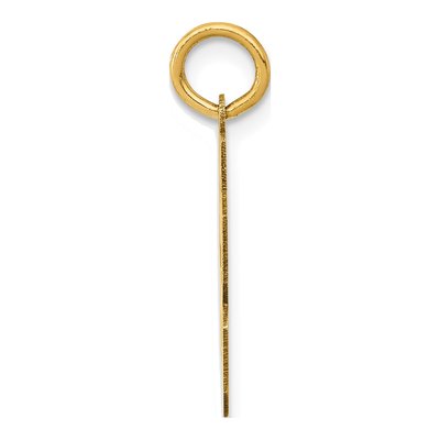14K Yellow Gold Number 63 Charm – view 2