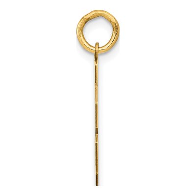 14K Yellow Gold Small Number 78 Pendant – view 3