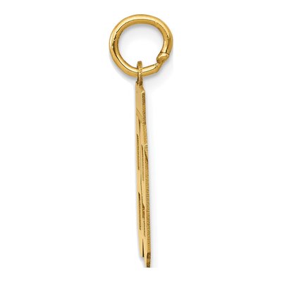 14K Yellow Gold Small Number 89 Charm – view 3