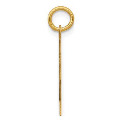 14K Yellow Gold Small Number 92 Charm – view 3