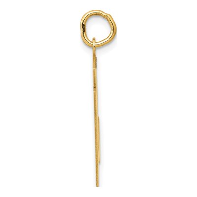14K Yellow Gold Number 51 Charm – view 2