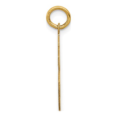 14K Yellow Gold Number 56 Charm – view 2