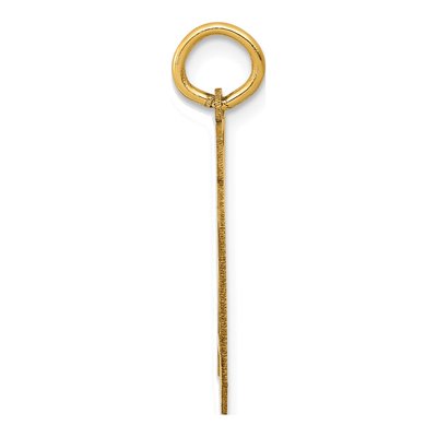 14K Yellow Gold Number 70 Charm – view 2