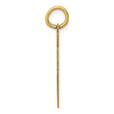 14K Yellow Gold Number 81 Charm – view 2