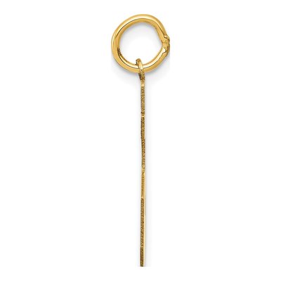 14K Yellow Gold Number 85 Charm – view 2