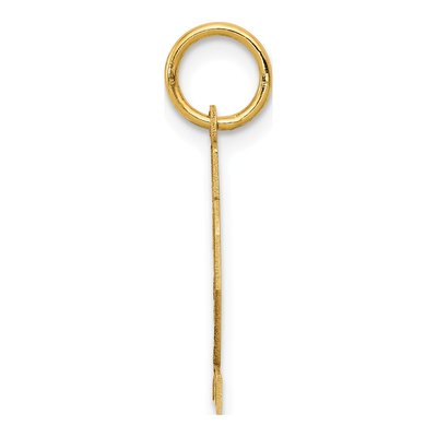 14K Yellow Gold Small Number 22 Pendant – view 3