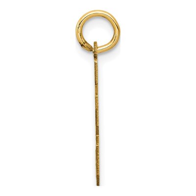14K Yellow Gold Small Number 33 Charm – view 2
