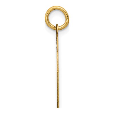 14K Yellow Gold Small Number 46 Charm – view 2