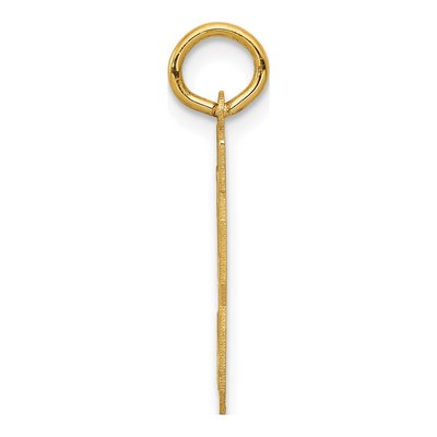14K Yellow Gold Number 53 Charm – view 2