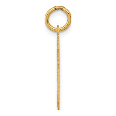 14K Yellow Gold Small Number 59 Charm – view 2
