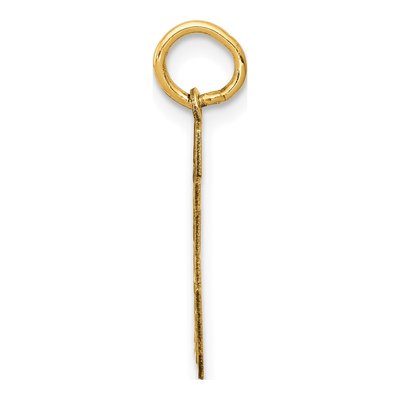 14K Yellow Gold Small Number 65 Pendant – view 3