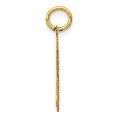 14K Yellow Gold Small Number 86 Pendant – view 2